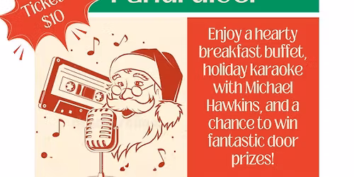 Christmas Karaoke Fundraiser & Breakfast Buffet