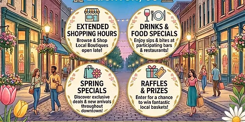 Spring Social- Sip & Shop