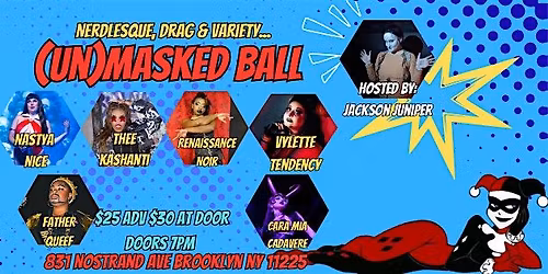 (Un)Masked Ball! Brooklyn Pride Comic Book Fair After Party 2026