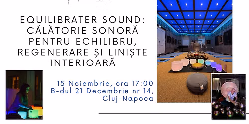 EquilibraTer Sound: C\u0103l\u0103torie Sonor\u0103 pentru Echilibru, Regenerare \u0219i Lini\u0219te Interioar\u0103
