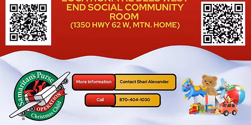 Community Packing Party to benefit Operation Christmas Child