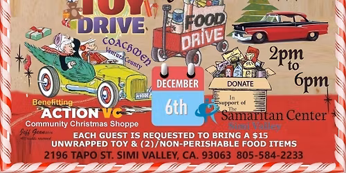 17th Annual Coachmen TOY & FOOD DRIVE