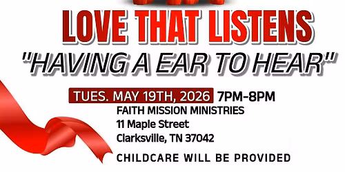 LOVE THAT LISTENS! MARRIAGE MAINTENANCE MINISTRY FAITH MISSION MINISTRIES