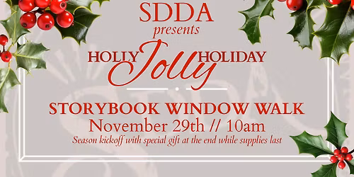 Downtown Storybook Window Walk