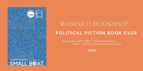 Rosebud Bookshop - Political Fiction Book Club