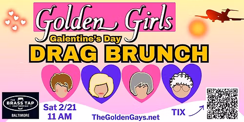 Baltimore - Golden Girls Galentine\u2019s Brunch - Brass Tap