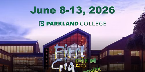 First Gig Rock N Roll Camp - Champaign 2026