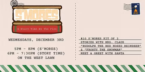 S\u2019mores and Story Time By the Fire