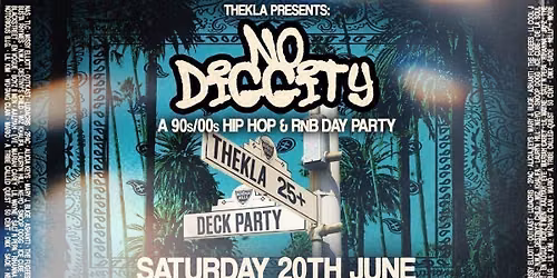 DOCKSIDE SESSIONS: No Diggity - 90s\/00s Hip-Hop + RnB Deck Party