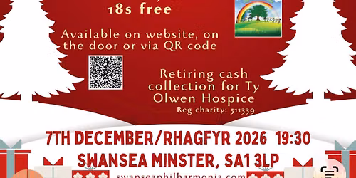 Swansea Philharmonia Orchestra Christmas Concert 2026