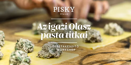 AZ OLASZ PASTA TITKAI \/\/ T\u00e9sztak\u00e9sz\u00edt\u0151 workshop
