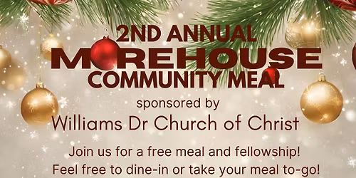 Morehouse Community Meal