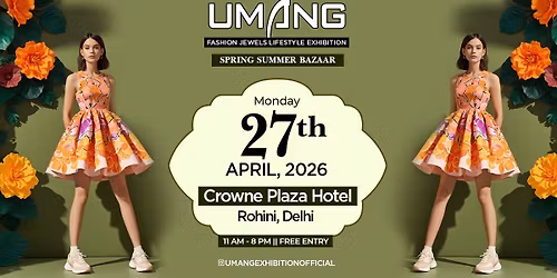 Umang Exhibition at Crowne Plaza Hotel,Rohini,Delhi