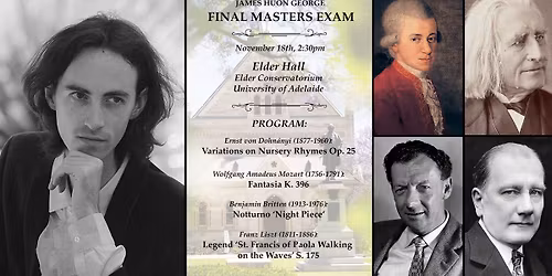 Masters Exam No. 4 (Final) \u2013 James Huon George