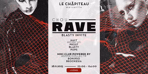 CHOURAVE BLASTY INVITE NAYT, PROST, BLASTY, POPS, BONIPSO...