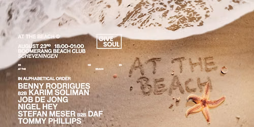 Give Soul at the Beach - August