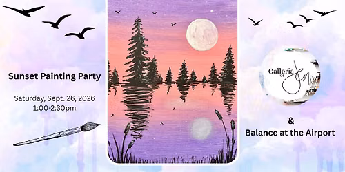\ud83c\udf05 Sunset Painting Party \ud83c\udfa8