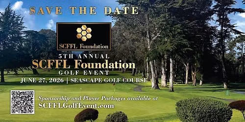 5th Annual SCFFL Foundation DOUBLE Golf Fundraiser Tournament