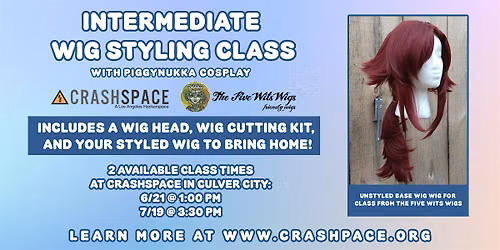 Intermediate Wig Styling Class