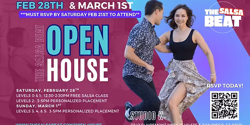 The Salsa Beat Open House