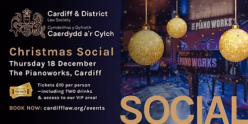 Cardiff & District Law Society Christmas Social 2025