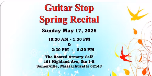 Guitar Stop All Ages Recital