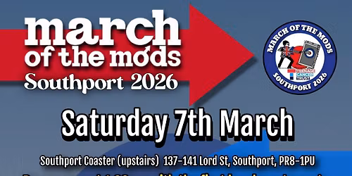 SOUTHPORT MARCH OF THE MODS 2026