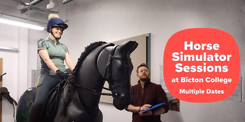 Horse Simulator Rider Improvement Sessions with BHS Coach James Harradine