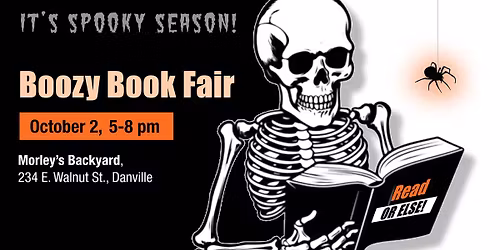 Boozy Book Fair - Spooky Season!