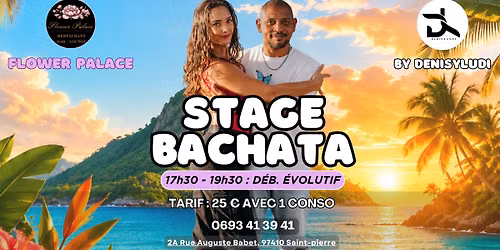 STAGE DENISYLUDI BACHATA DEBUTANT EVOLUTIF