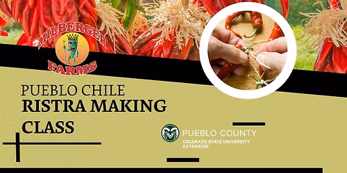 Pueblo Chile Ristra Making Class