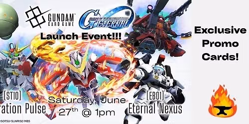 Gundam TCG ST10 & EB01 Launch Event!!