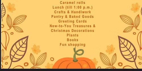 The Best Fall Bazaar Ever