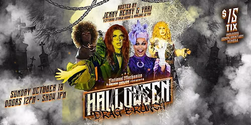 Halloween Drag Brunch @ National Mechanics
