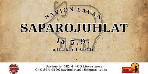 Saparojuhlat