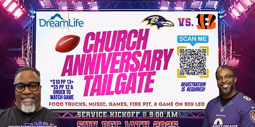 Church Anniversary Tailgate