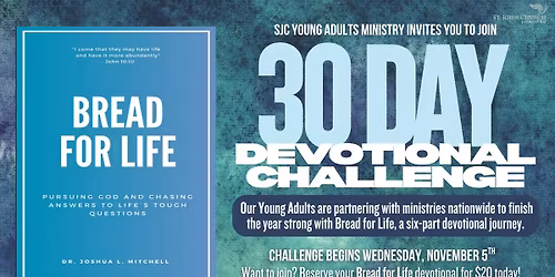 Break for Life Young Adults Devotional Challenge & Bible Study