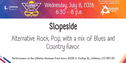 Slopeside: Summer Concert Series