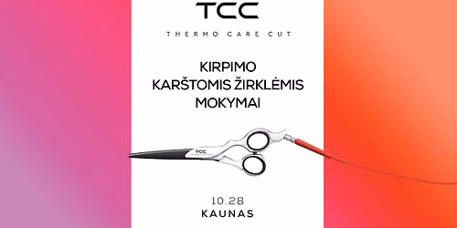 Kirpimo kar\u0161tomis \u017eirkl\u0117mis mokymai