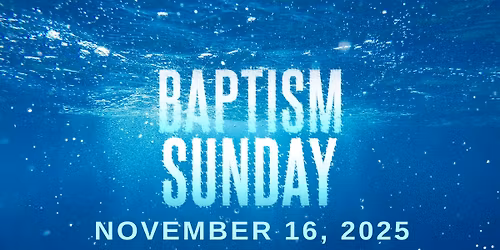 Sunday Baptism