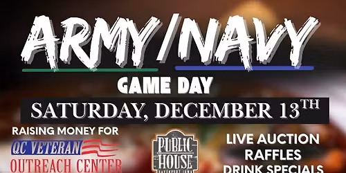 ARMY VS NAVY GAME DAY PARTY!