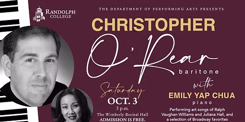 Art Songs and Broadway Favorites