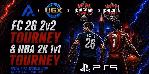 FC 26 2v2 & NBA 2K 1v1 Tournament + FIFA World Cup Watch Party!!