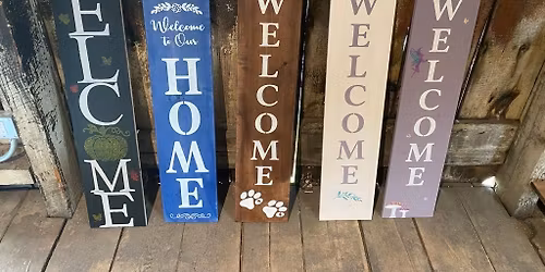 Woodworker's Apprentice Workshop: Porch Sign Painting