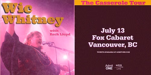 Wic Whitney at The Casbah - San Diego