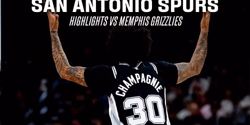 Memphis Grizzlies at San Antonio Spurs at Moody Center ATX