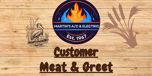 Martin's Bayou Boucherie Customer Meat & Greet