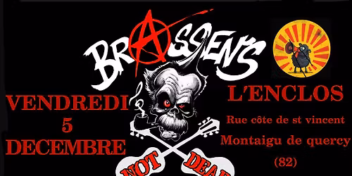 Brassen's not dead en concert \u00e0 l'enclos \u00e0 montaigu de quercy (82)