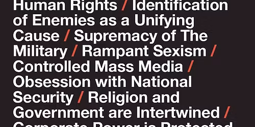 Signs of Fascism Protest