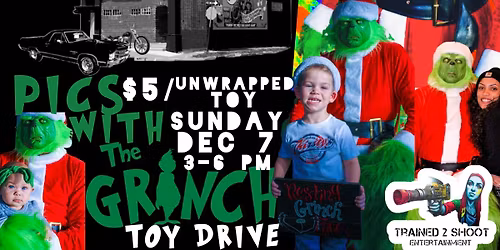 Pics With The Grinch Toy Drive @ Nubs w\/ MJ Karaoke